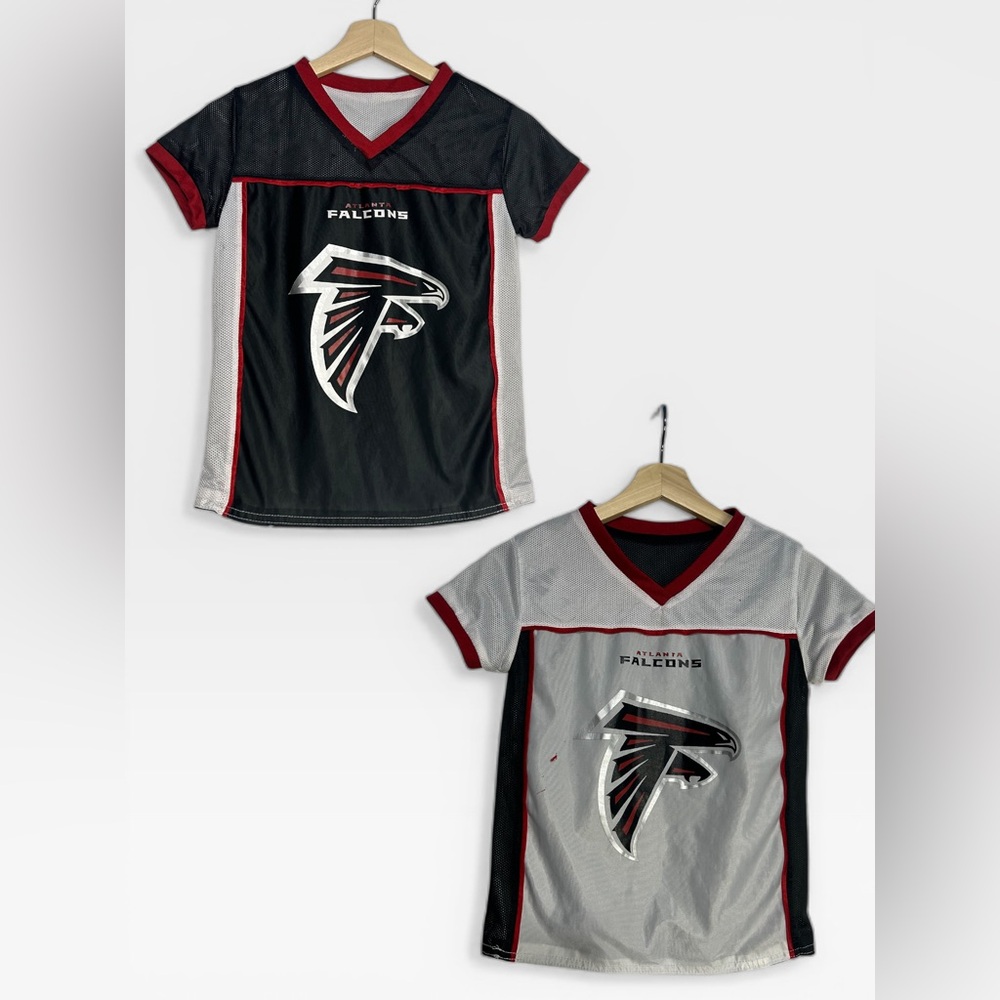 5 for $25🔥Atlanta Falcons NFL Flag Football Reversible Jersey Youth Size Large